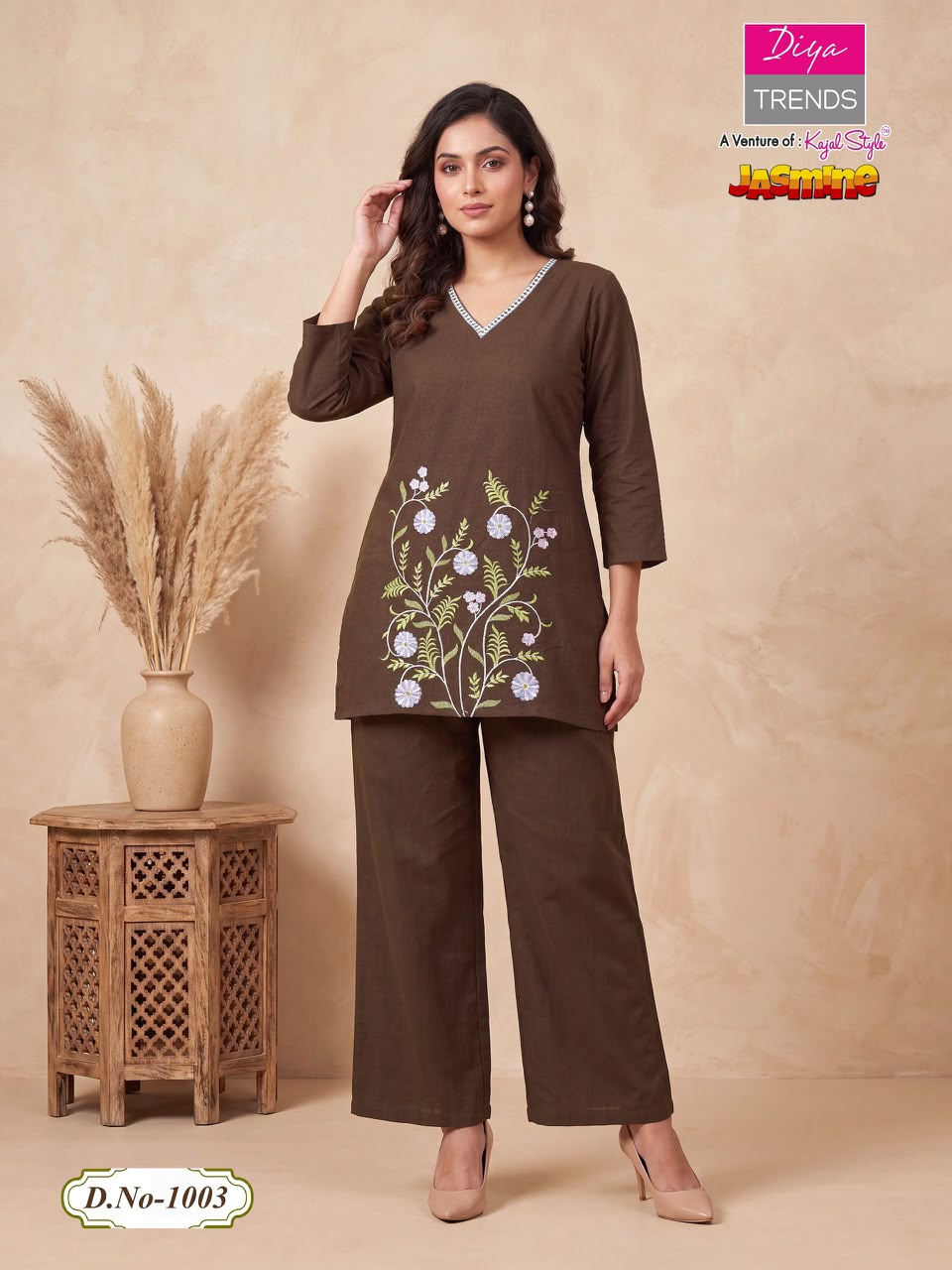 Jasmine Diya Trends Cotton Co Ord Set Manufacturer Gujarat