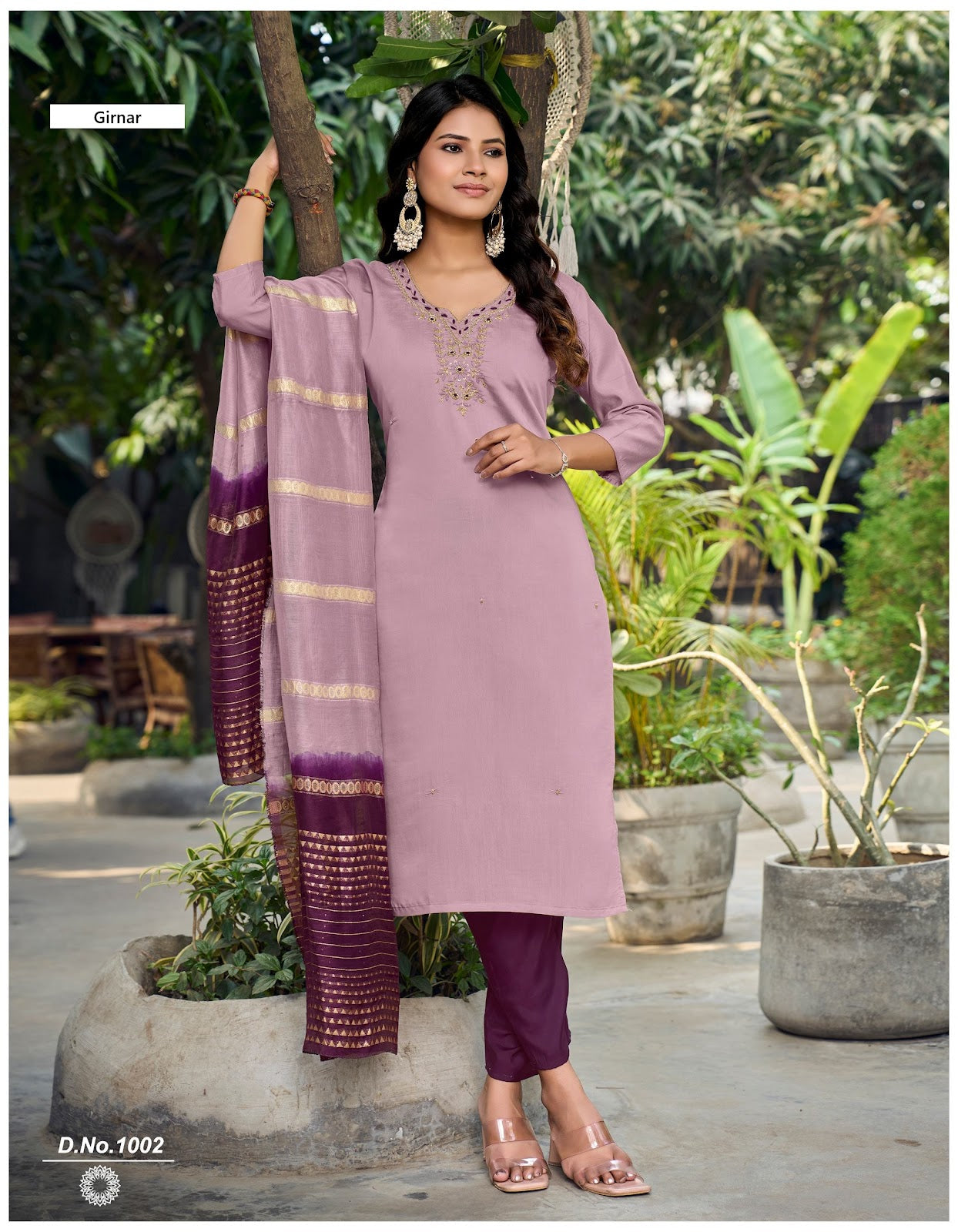 Jasmine Vol 1 Girnar Roman Readymade Pant Style Suits Exporter Gujarat