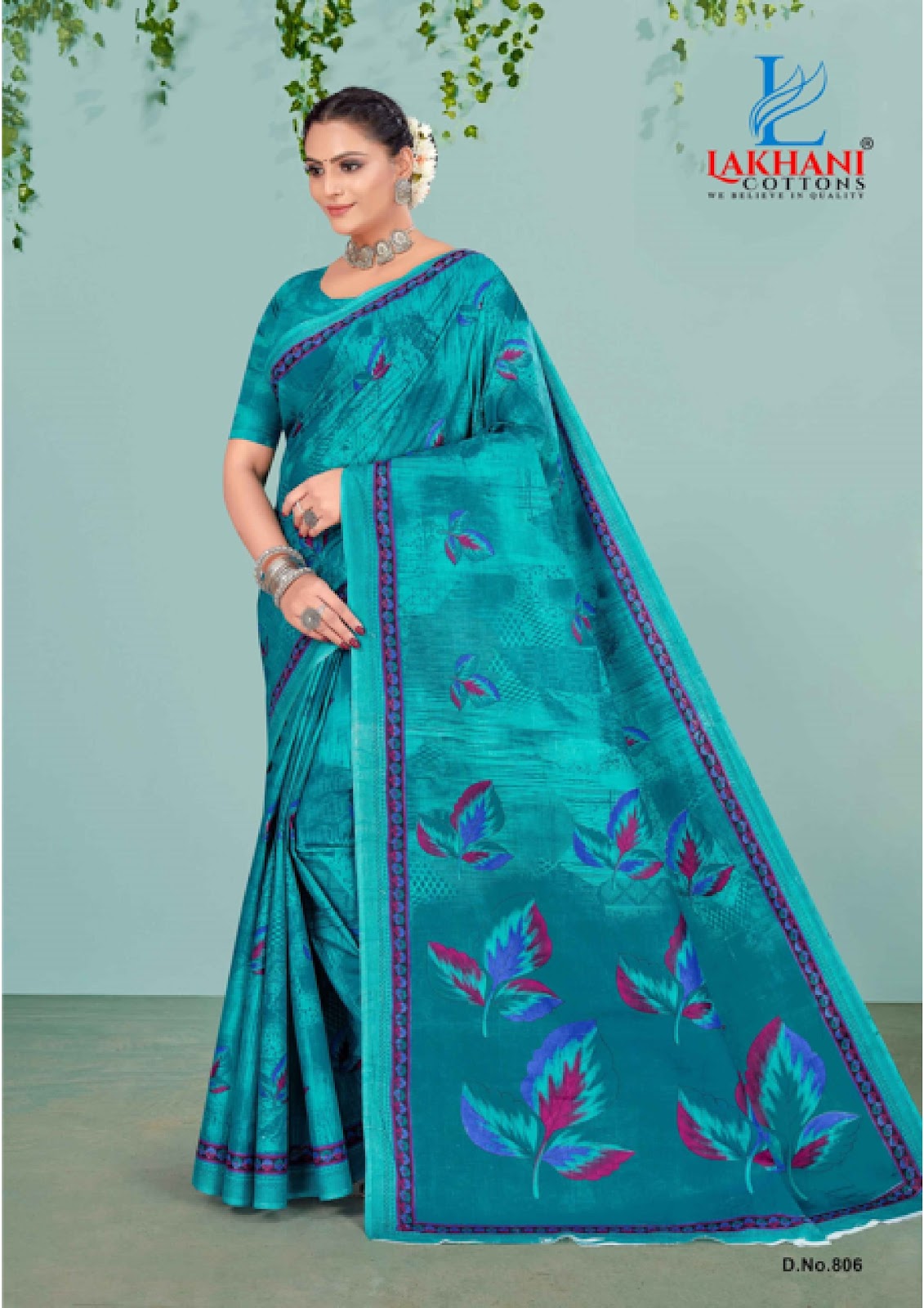 Jasmine Vol 8 Lakhani Cotton Sarees Wholesale Rate