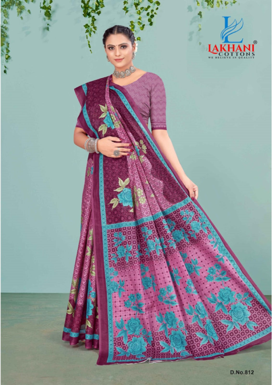 Jasmine Vol 8 Lakhani Cotton Sarees Wholesale Rate