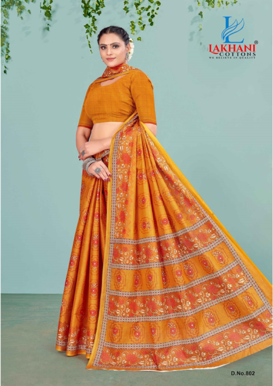 Jasmine Vol 8 Lakhani Cotton Sarees Wholesale Rate