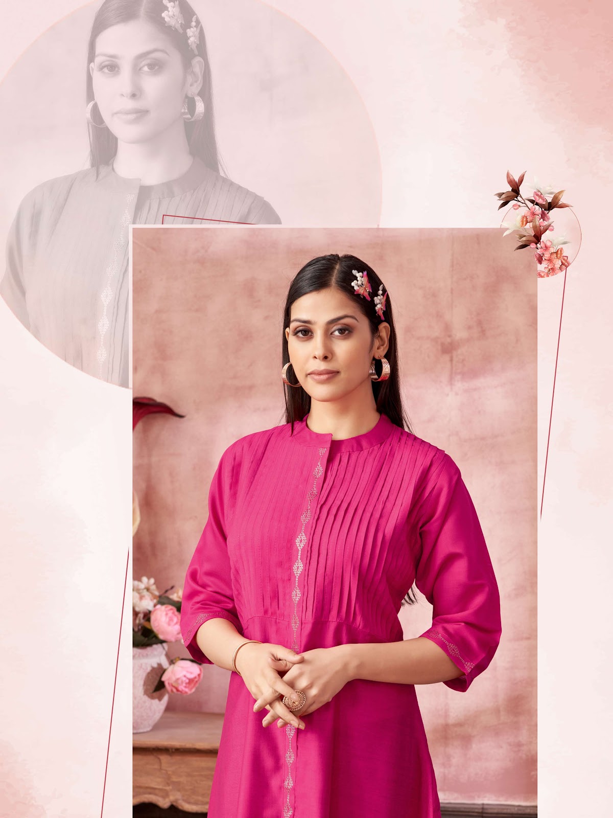 Jasoda Hetvi Vetican A-Line Kurti Supplier
