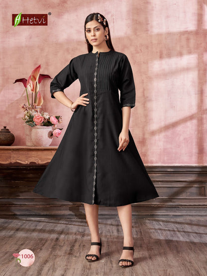 Jasoda Hetvi Vetican A-Line Kurti Supplier