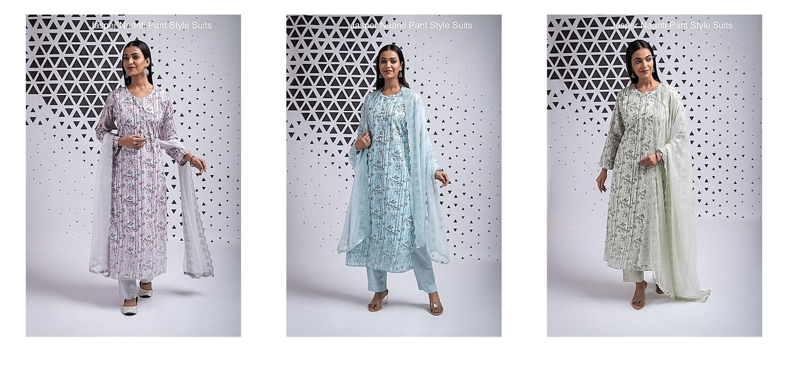 Jasper Naariti Cotton Pant Style Suits Supplier Ahmedabad