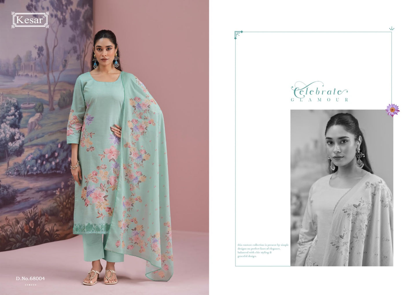 Jaspreet Kesar Lawn Cotton Pakistani Salwar Suits Wholesale
