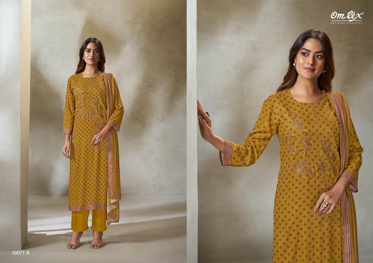 Legacy Rangati Prints Plush Velvet Suits Exporter