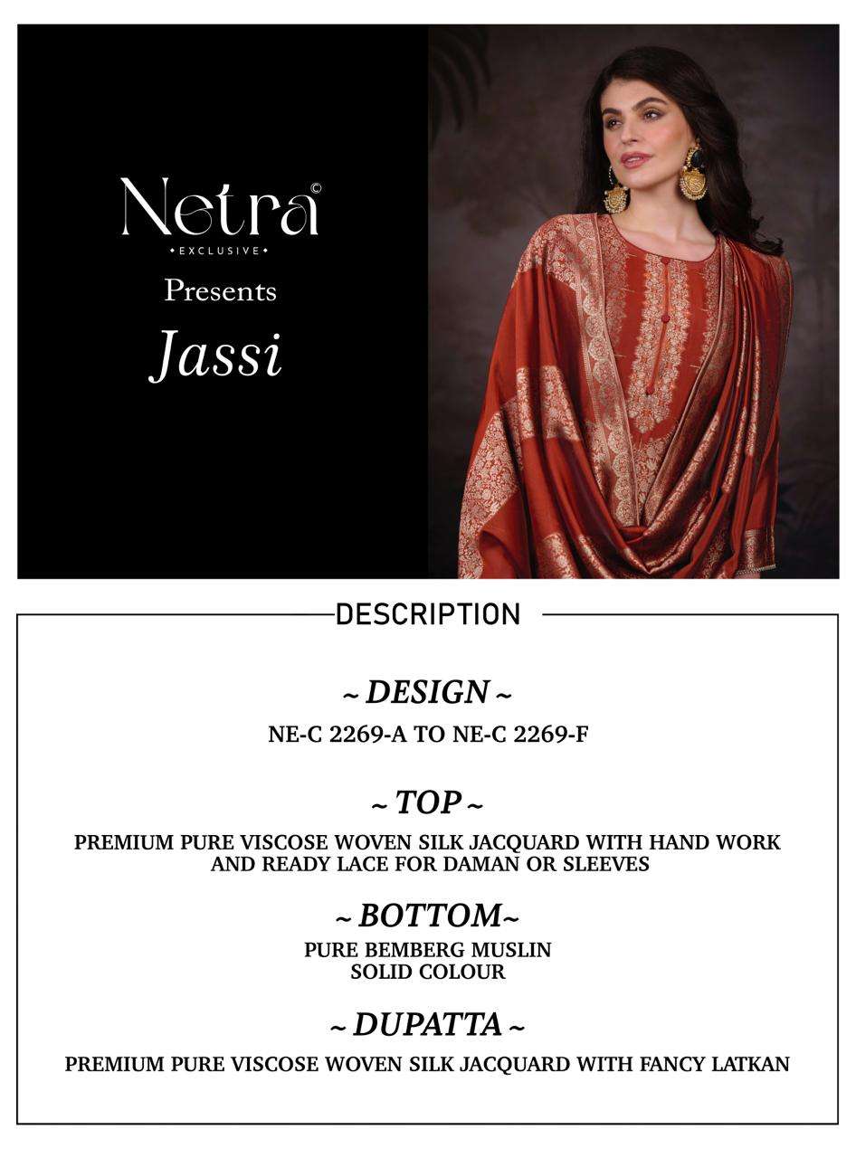 Jassi Netra Woven Silk Pant Style Suits Wholesale Price
