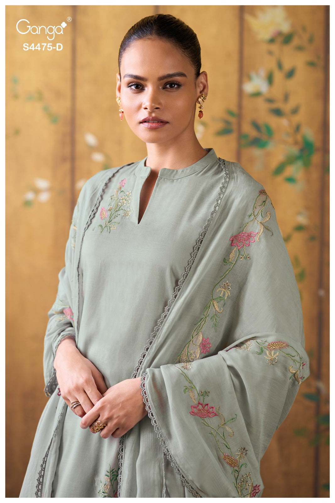 Jasvika 4475 Ganga Mul Pant Style Suits Wholesale Price