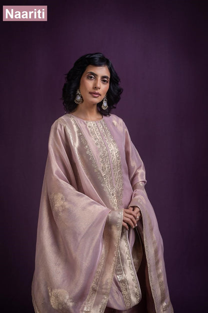 Jazal 2890 Naariti Tissue Silk Pant Style Suits Wholesaler Gujarat