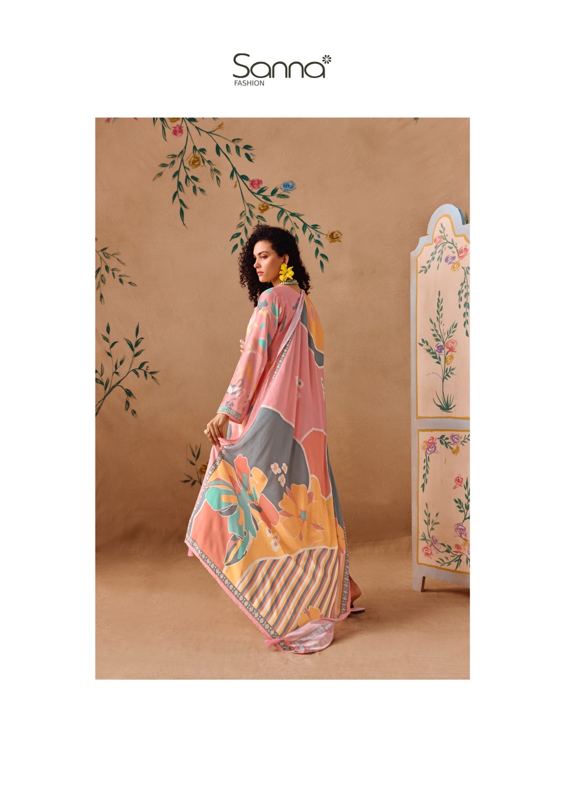 Jazba Sadhana Linen Pant Style Suits Wholesaler