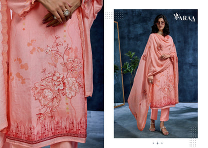 Jazel Varaa Fab Muslin Pant Style Suits Exporter Ahmedabad