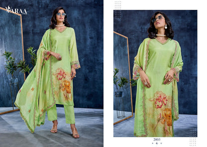 Jazel Varaa Fab Muslin Pant Style Suits Exporter Ahmedabad