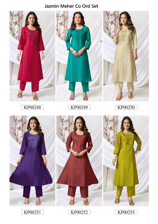 Jazmin Meher Roman Co Ord Set Manufacturer