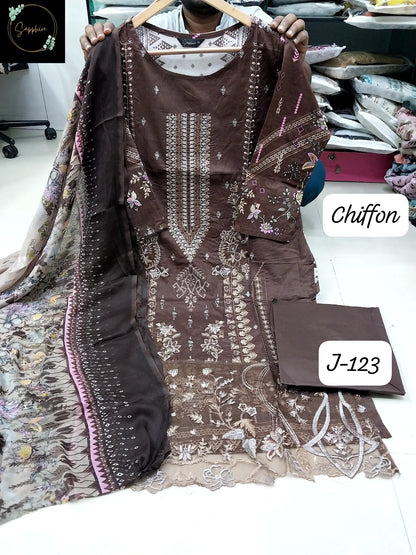 Jazmin Vol 123 Sapphire Lawn Cotton Pakistani Readymade Suits Exporter Ahmedabad