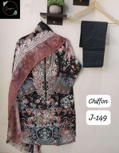 Jazmin Vol 149 Sapphire Lawn Cotton Karachi Readymade Suits Wholesale