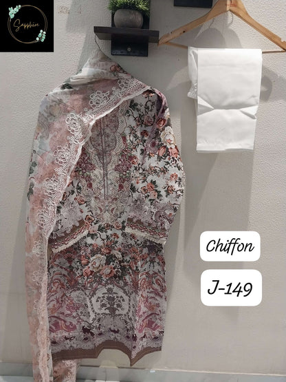 Jazmin Vol 149 Sapphire Lawn Cotton Karachi Readymade Suits Wholesale