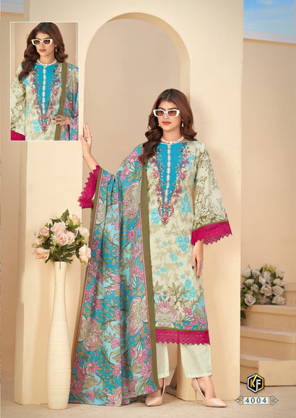 Jazmin Vol 4 Keval Fab Soft Cotton Karachi Salwar Suits Supplier Gujarat