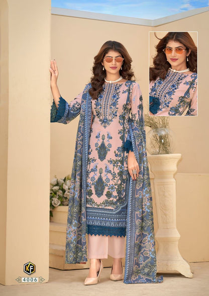 Jazmin Vol 4 Keval Fab Soft Cotton Karachi Salwar Suits Supplier Gujarat