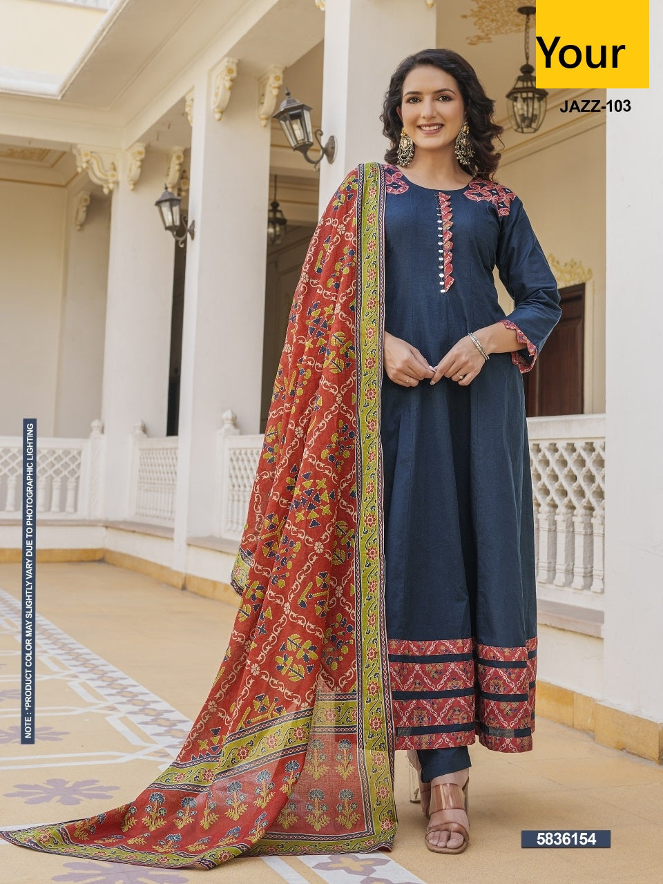 Jazz Your Cotton Readymade Anarkali Suits Supplier Gujarat