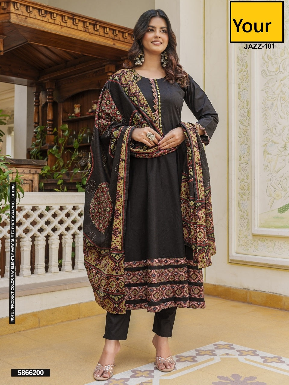 Jazz Your Cotton Readymade Anarkali Suits Supplier Gujarat