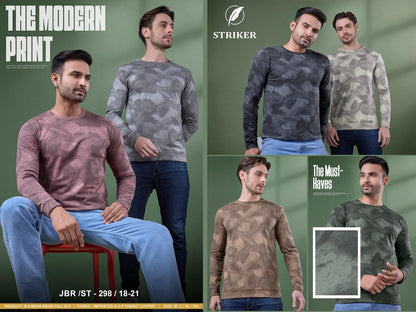 Jbr St - 298-18-21 Striker Imported Mens Tshirts Manufacturer India