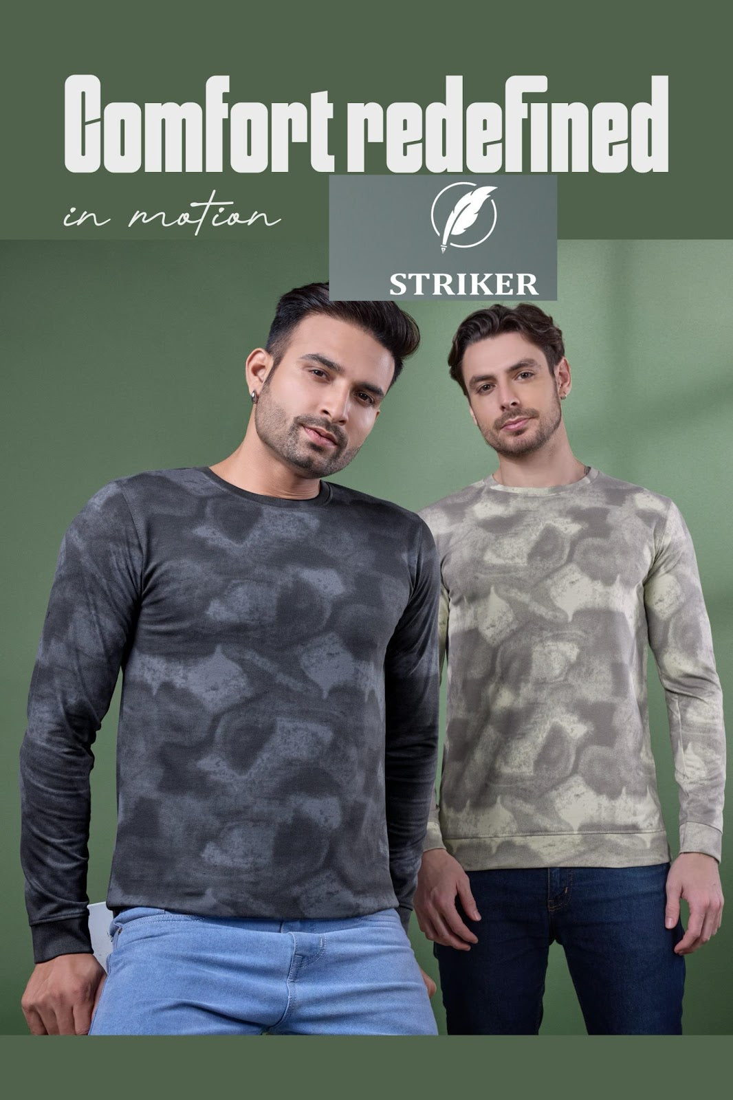Jbr St - 298-18-21 Striker Imported Mens Tshirts Manufacturer India