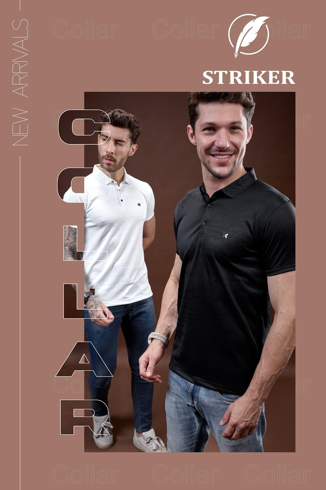 Jbr St 302 Striker Jacquard Knit Mens Tshirts Manufacturer Gujarat