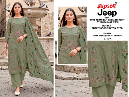 Jeep Wranglar 3710 Bipson Prints Roman Silk Pant Style Suits Wholesale