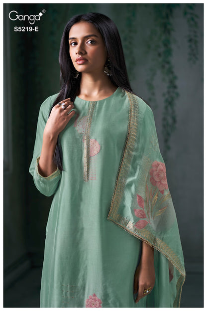 Jeeshka S5219 Ganga Woven Pant Style Suits Supplier Gujarat