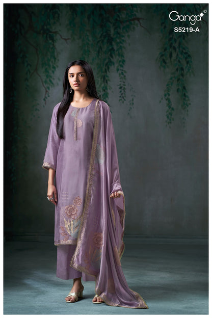 Jeeshka S5219 Ganga Woven Pant Style Suits Supplier Gujarat