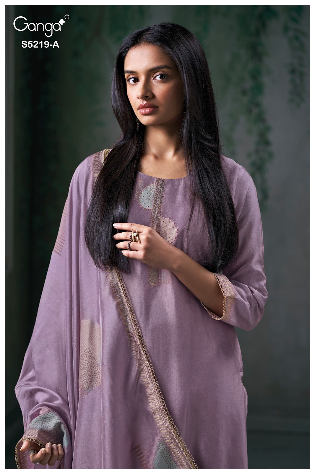 Jeeshka S5219 Ganga Woven Pant Style Suits Supplier Gujarat
