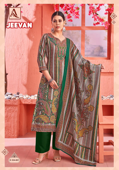 Jeevan Alok Pashmina Suits Supplier Ahmedabad