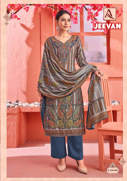 Jeevan Alok Pashmina Suits Supplier Ahmedabad