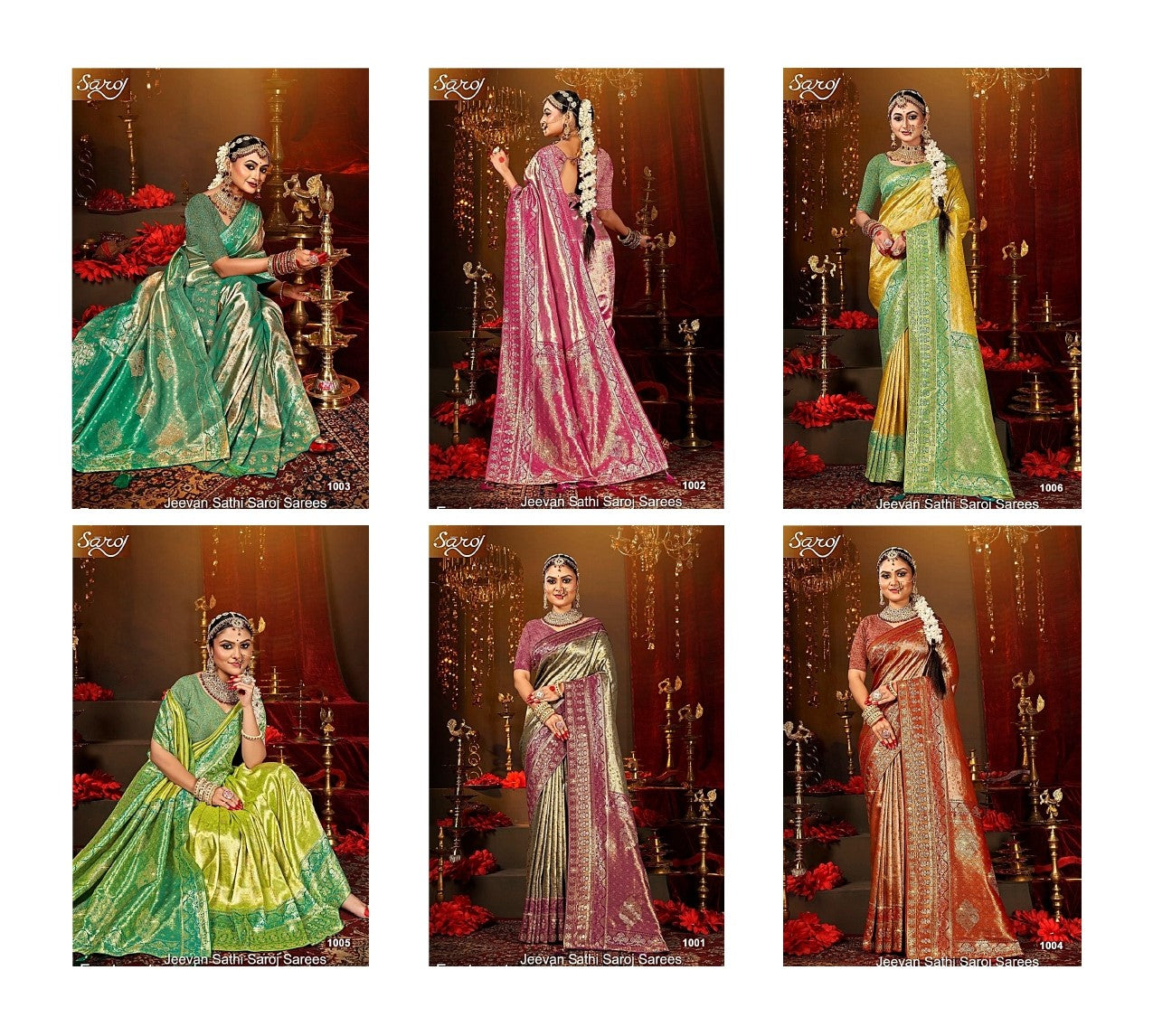 Jeevan Sathi Saroj Sarees Supplier