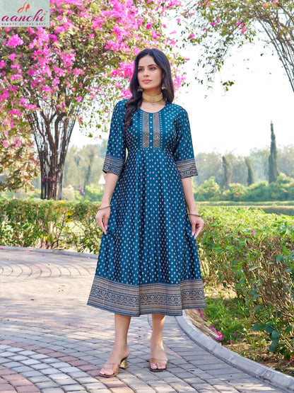 Jeevika 2.0 Aanchi Anarkali Kurtis Wholesaler