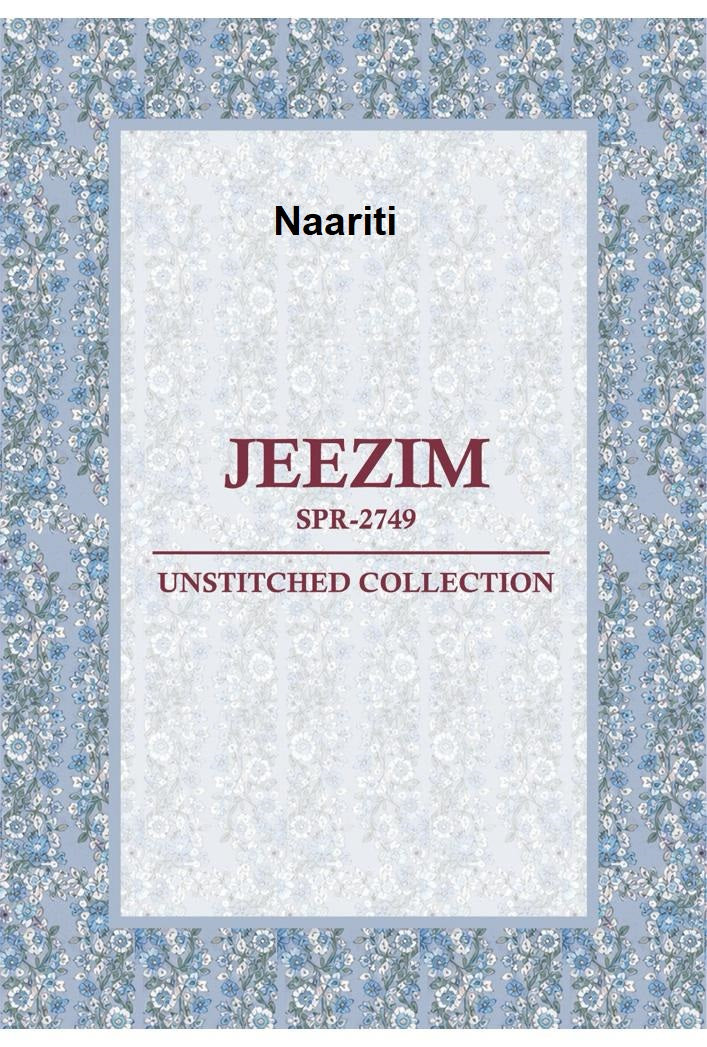 Jeezim 2749 Naariti Muslin Pant Style Suits Exporter Ahmedabad