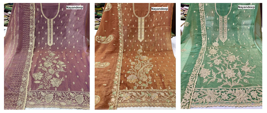 Jemimi Nayandeep Silk Salwar Suits Supplier Gujarat