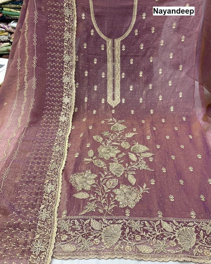 Jemimi Nayandeep Silk Salwar Suits Supplier Gujarat