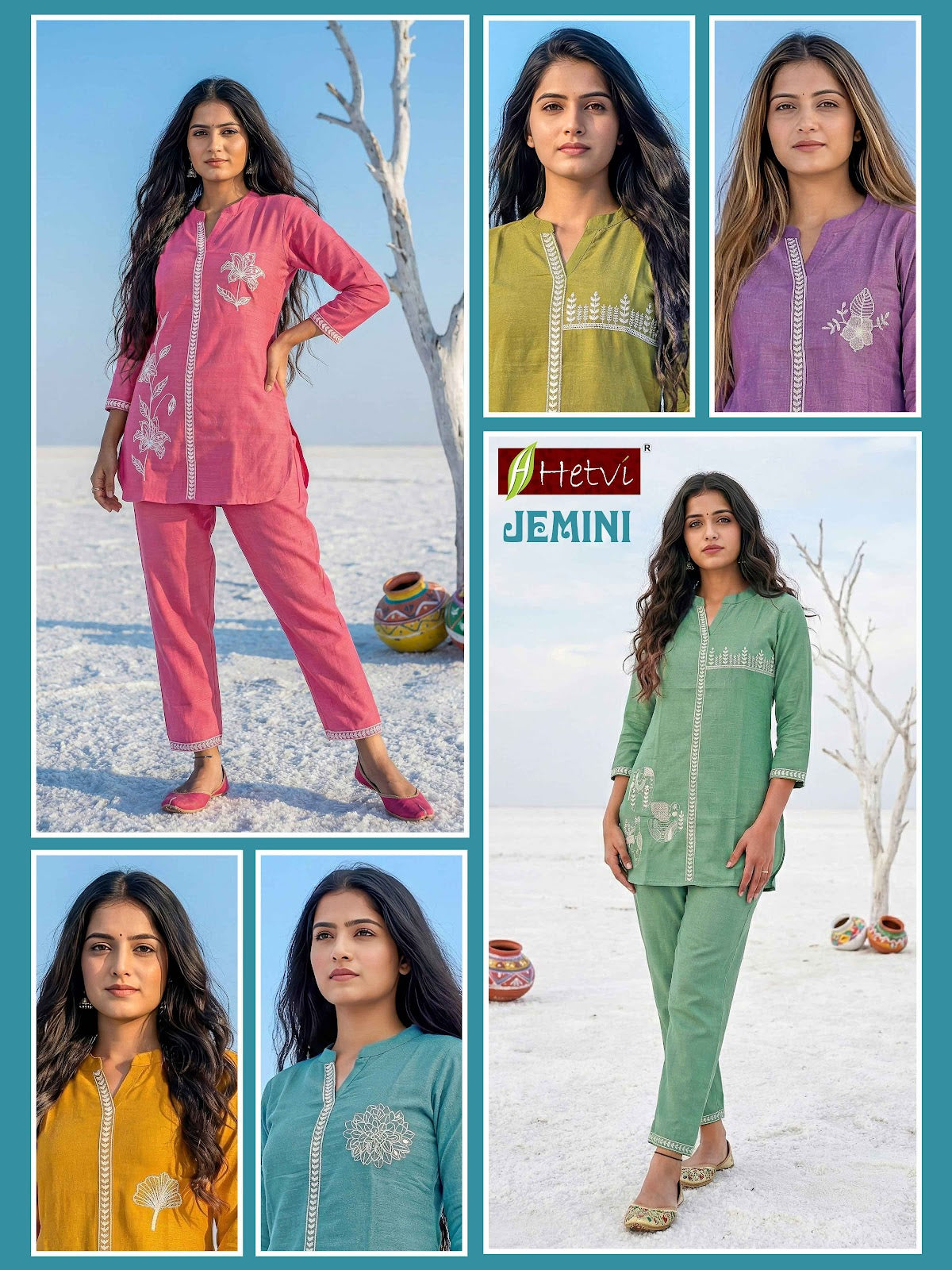 Jemini Hetvi Vertican Co Ord Set Manufacturer