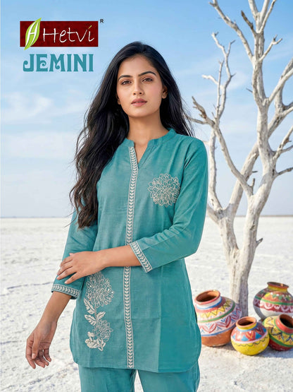 Jemini Hetvi Vertican Co Ord Set Manufacturer