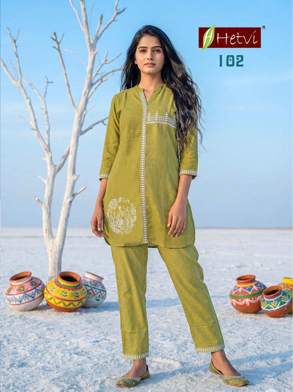Jemini Hetvi Vertican Co Ord Set Manufacturer