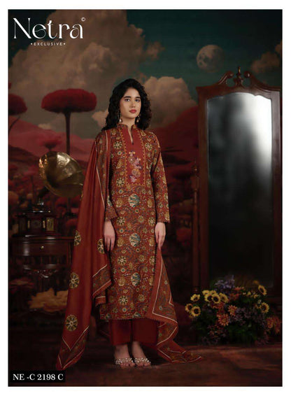Jena Netra Cotton Pant Style Suits Wholesale Price