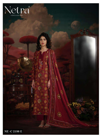 Jena Netra Cotton Pant Style Suits Wholesale Price