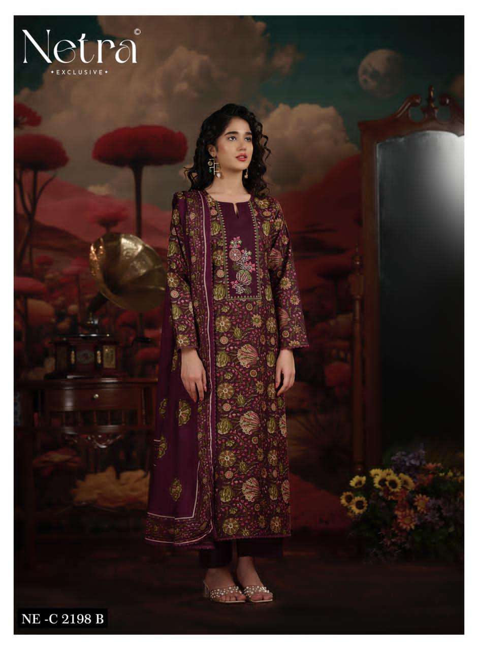 Jena Netra Cotton Pant Style Suits Wholesale Price