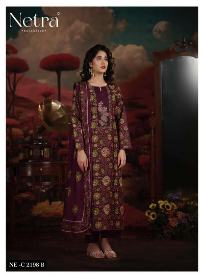 Jena Netra Cotton Pant Style Suits Wholesale Price