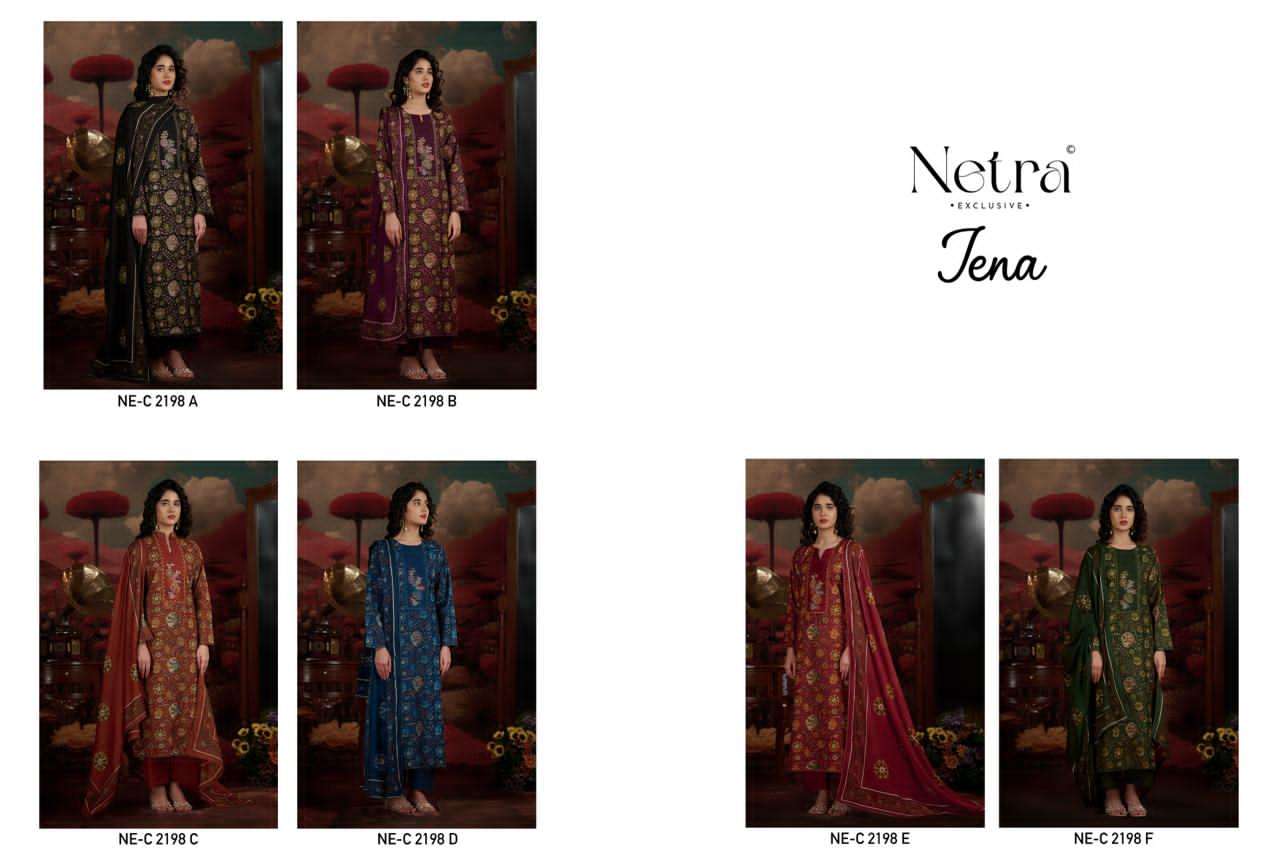 Jena Netra Cotton Pant Style Suits Wholesale Price
