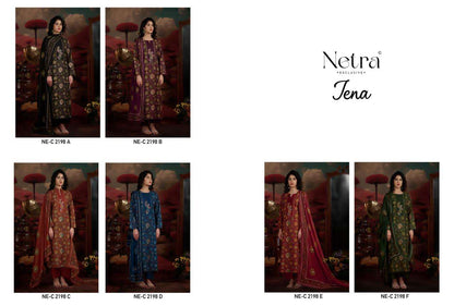 Jena Netra Cotton Pant Style Suits Wholesale Price