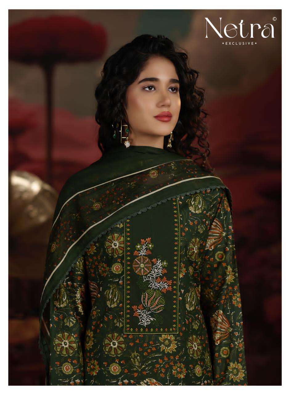 Jena Netra Cotton Pant Style Suits Wholesale Price