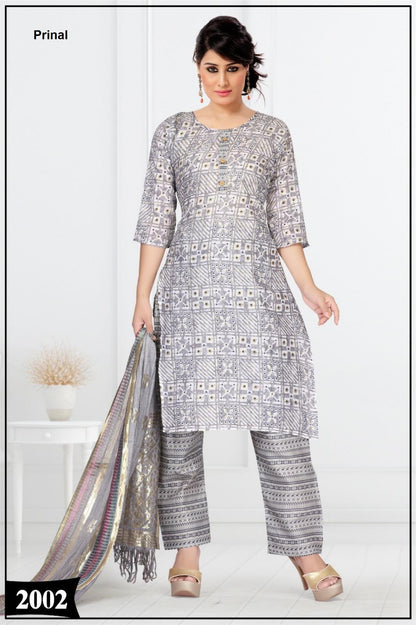 Jenny 2 Prinal Cotton Readymade Pant Style Suits Exporter Gujarat