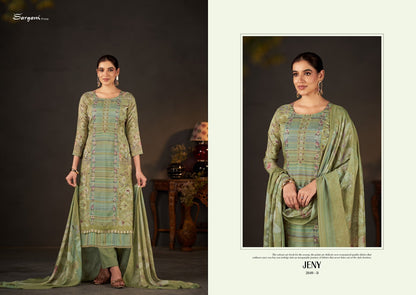 Jeny Sargam Prints Pure Viscose Pant Style Suits Supplier